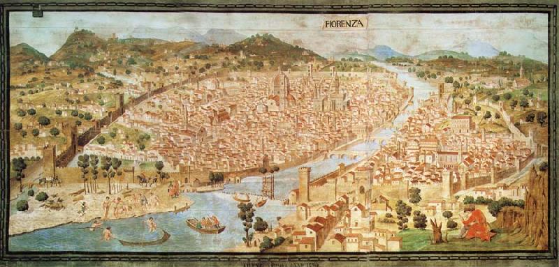 View of Florence, unknow artist